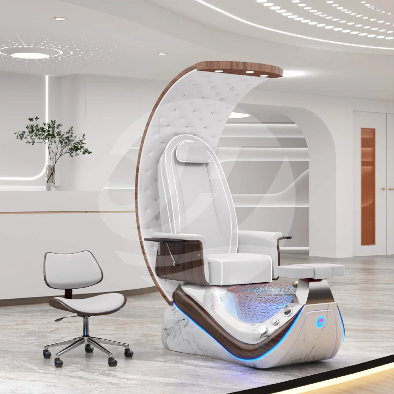 Unique original design foot spa pedicure chairs customized spa mssage chair manicure and pedicure station luxury for nail salon