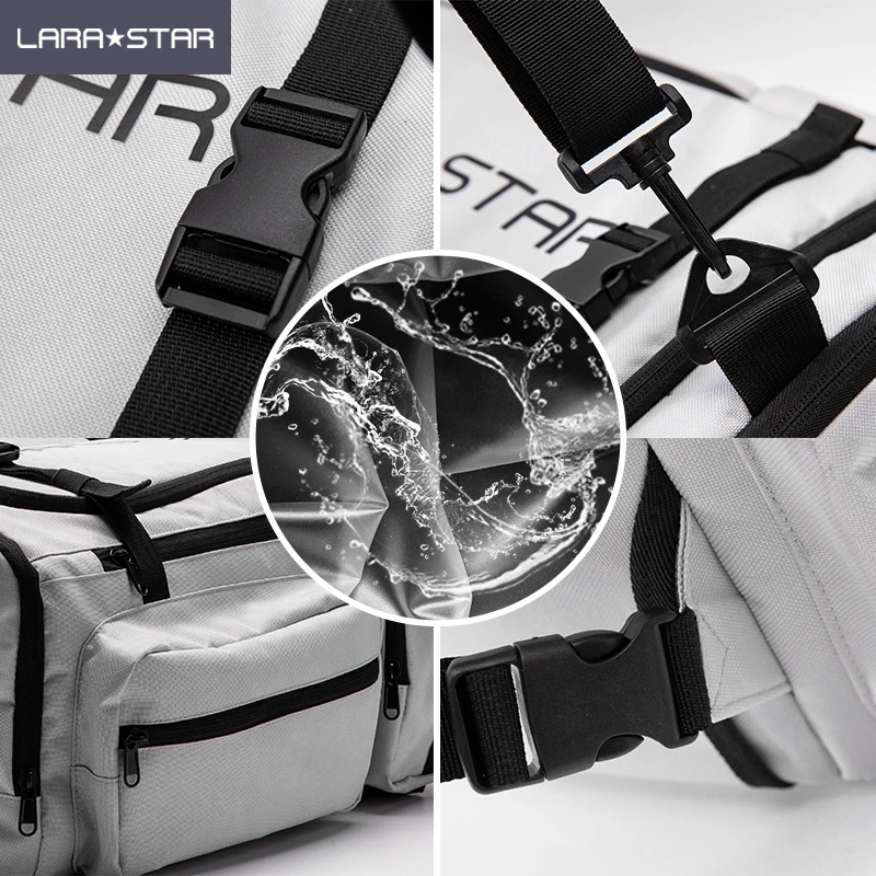 LS0039 gym bags with shoe compartment sports workout bag sports bag