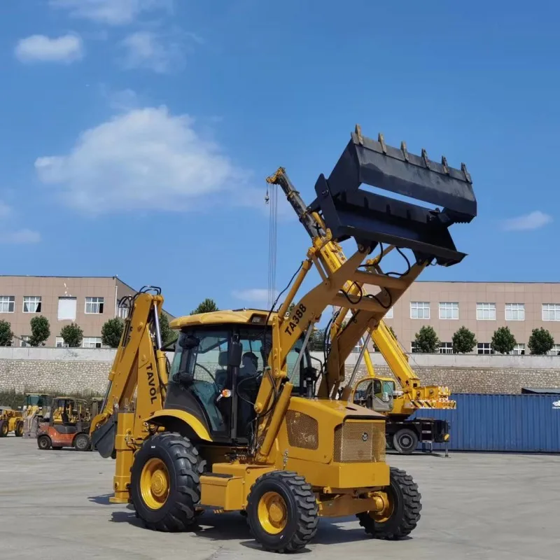 Competitive Price High Quality 4WD Small Backhoe 388 388H Wheel Loader