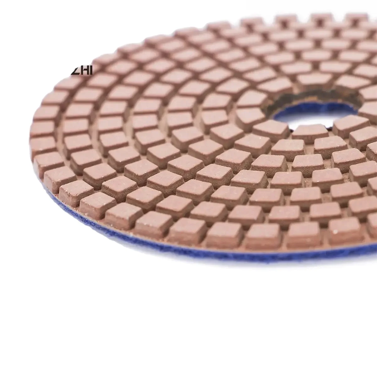 ZHONGZHI Diamond-Honed Wet Polishing Pads with Resin-Bonded Abrasive Discs, Designed for Advanced Finishing of Granite Surfaces