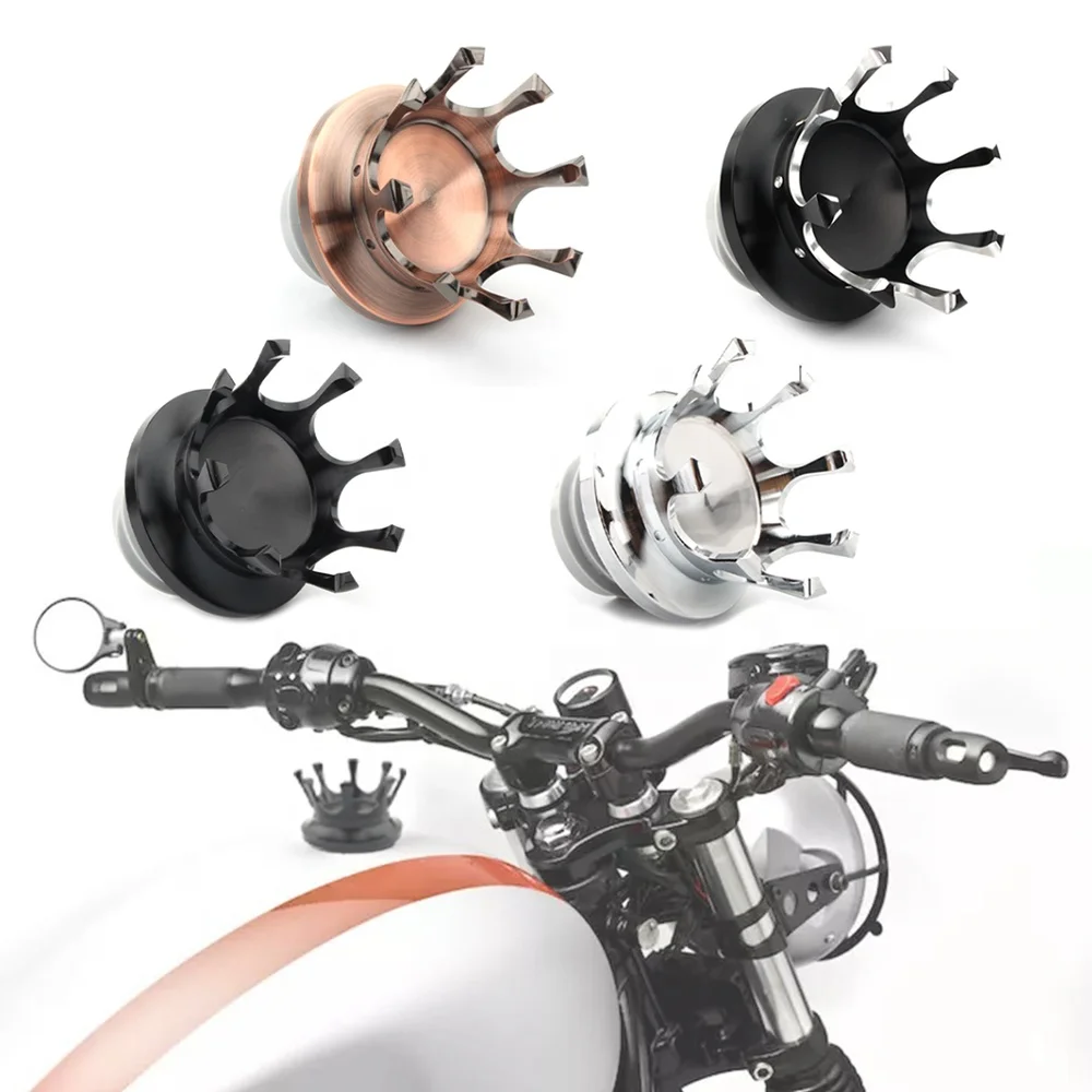 REALZION Motorcycle Parts CNC Aluminum Pop-up Flush Reservoir Oil Cover Vented Fuel GasTank Screw For Triumph 2001-2020