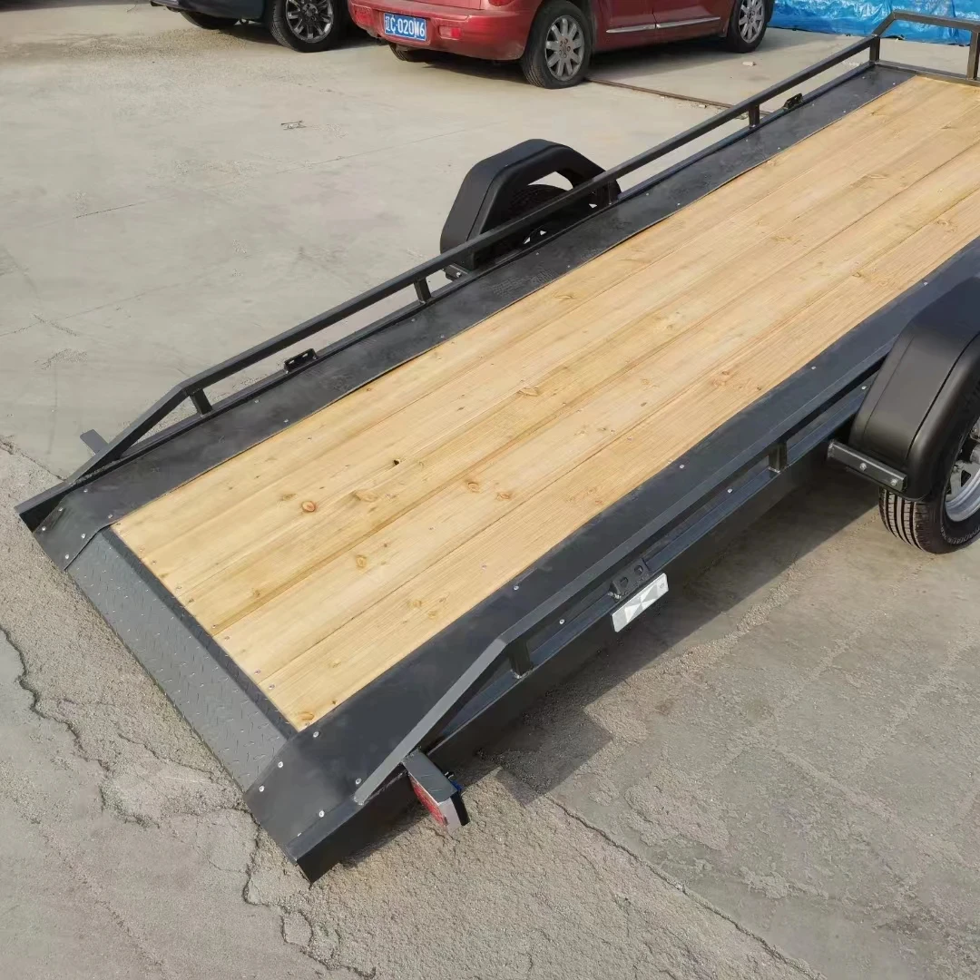 High quality Snowmobile Pontoon Boat Trailer Car Trailers Factory