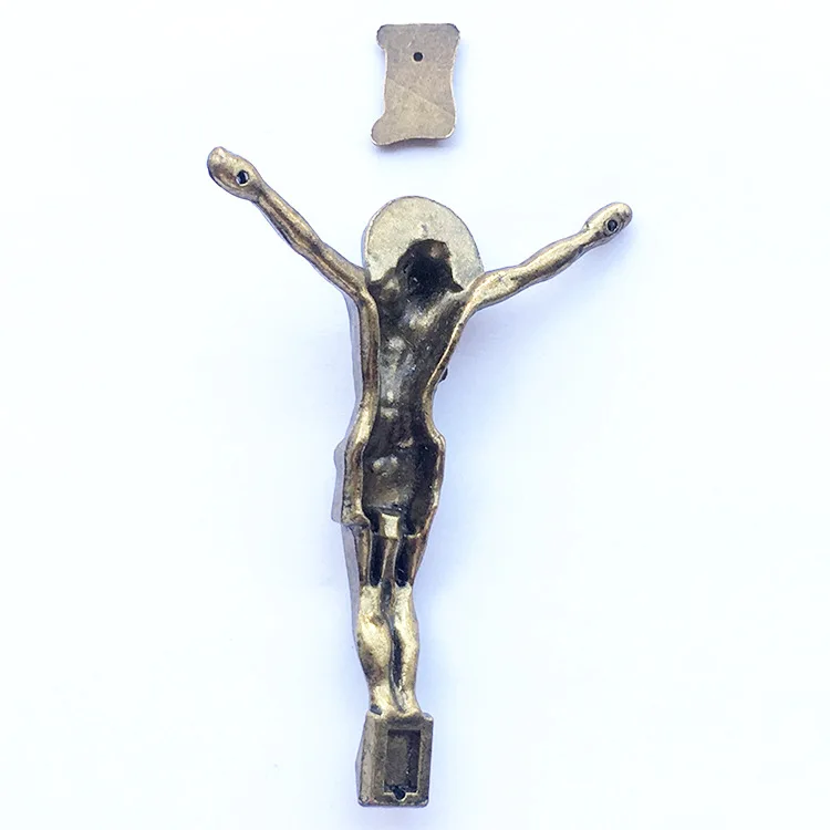 2023 из цинкового сплава Святой Бенедикт корпус INRI Jesus Corpora corporus для изготовления церковного крестообразного Креста