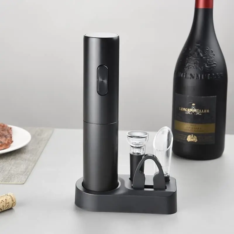 New Arrival Automatic Corkscrew Bottle Electric Wine Opener Set Without Batteries