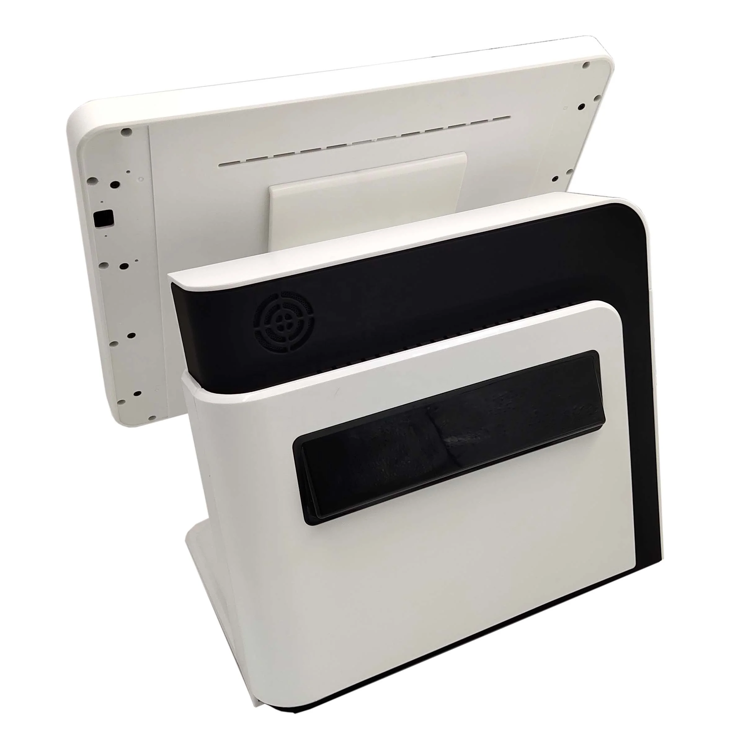 Famous Pos Factory Android Pos System with 15/17 inches dual screen with WIFI  and bluetooth