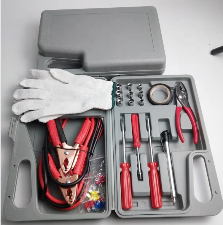 Wholesale Factory Car Emergency Tools Kit First Aid and Roadside Kit