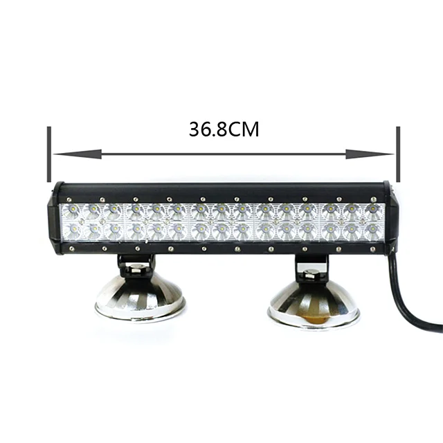 Auto lighting system 12v/24v led light bar 90w led lights spot and flood combo for truck led off road led light bar SUV 4X4 auto