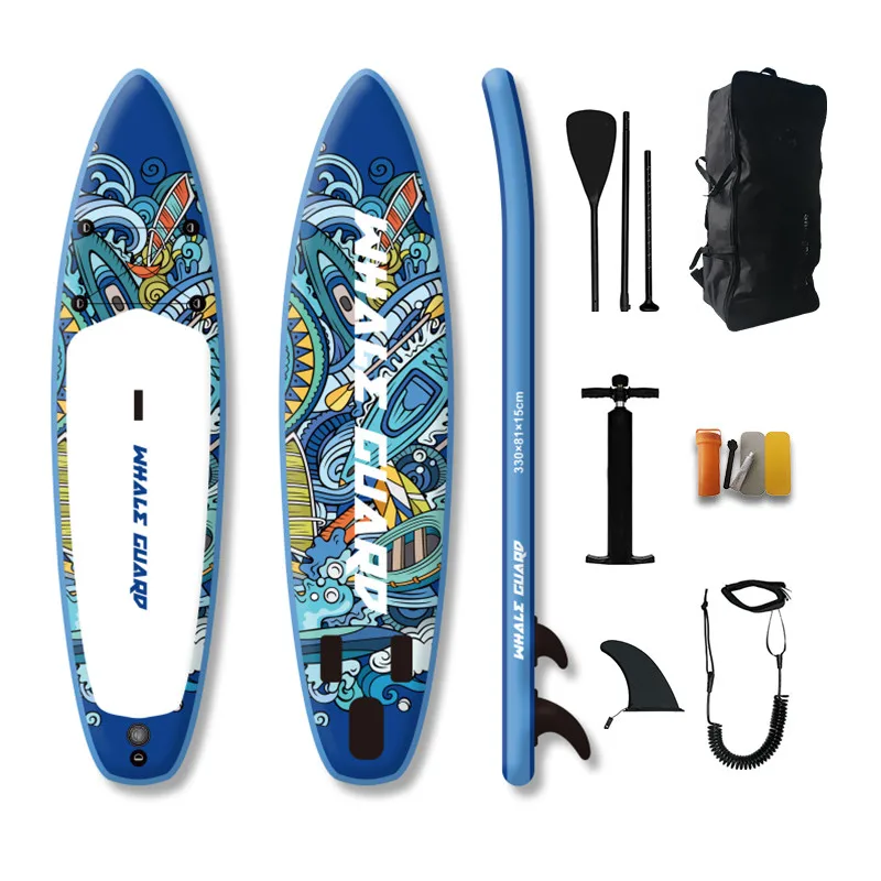 Высококачественная надувная доска для SUP серфинга, круглая доска для SUP серфинга с УФ-печатью, ISUP Paddleboard