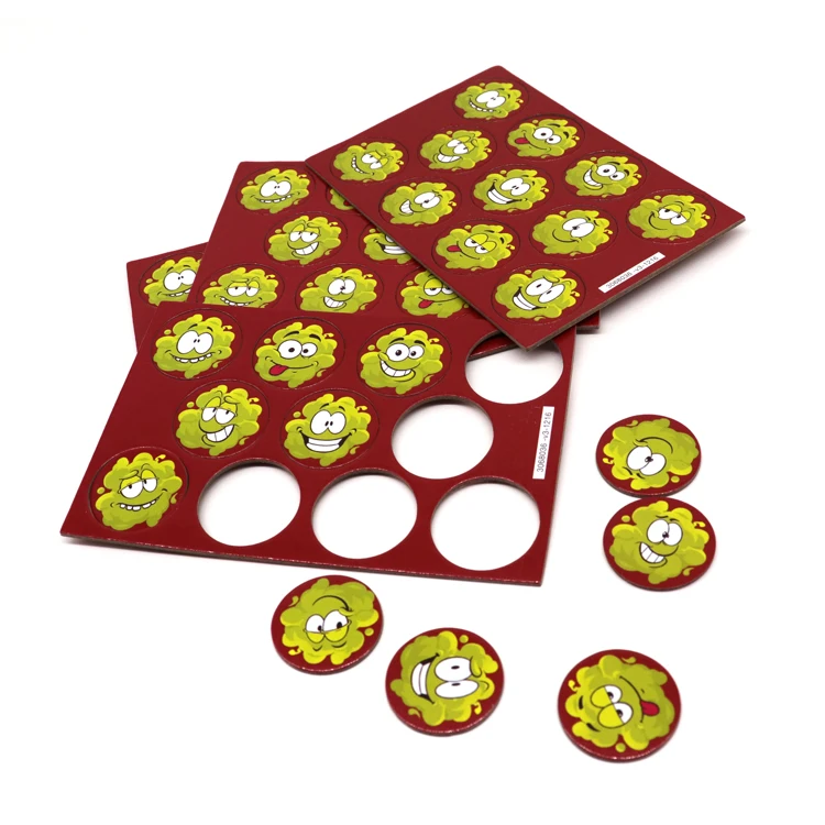 Custom Print Playing Funny Round Board Game For Children