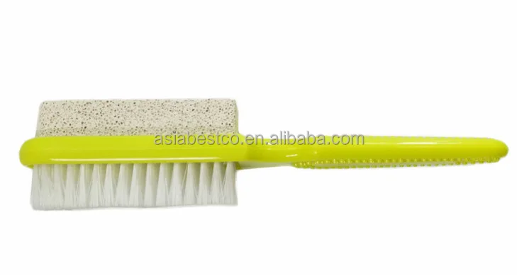 Easy Use Foot Care Product 2 In 1 Pedicure Pumice Brush
