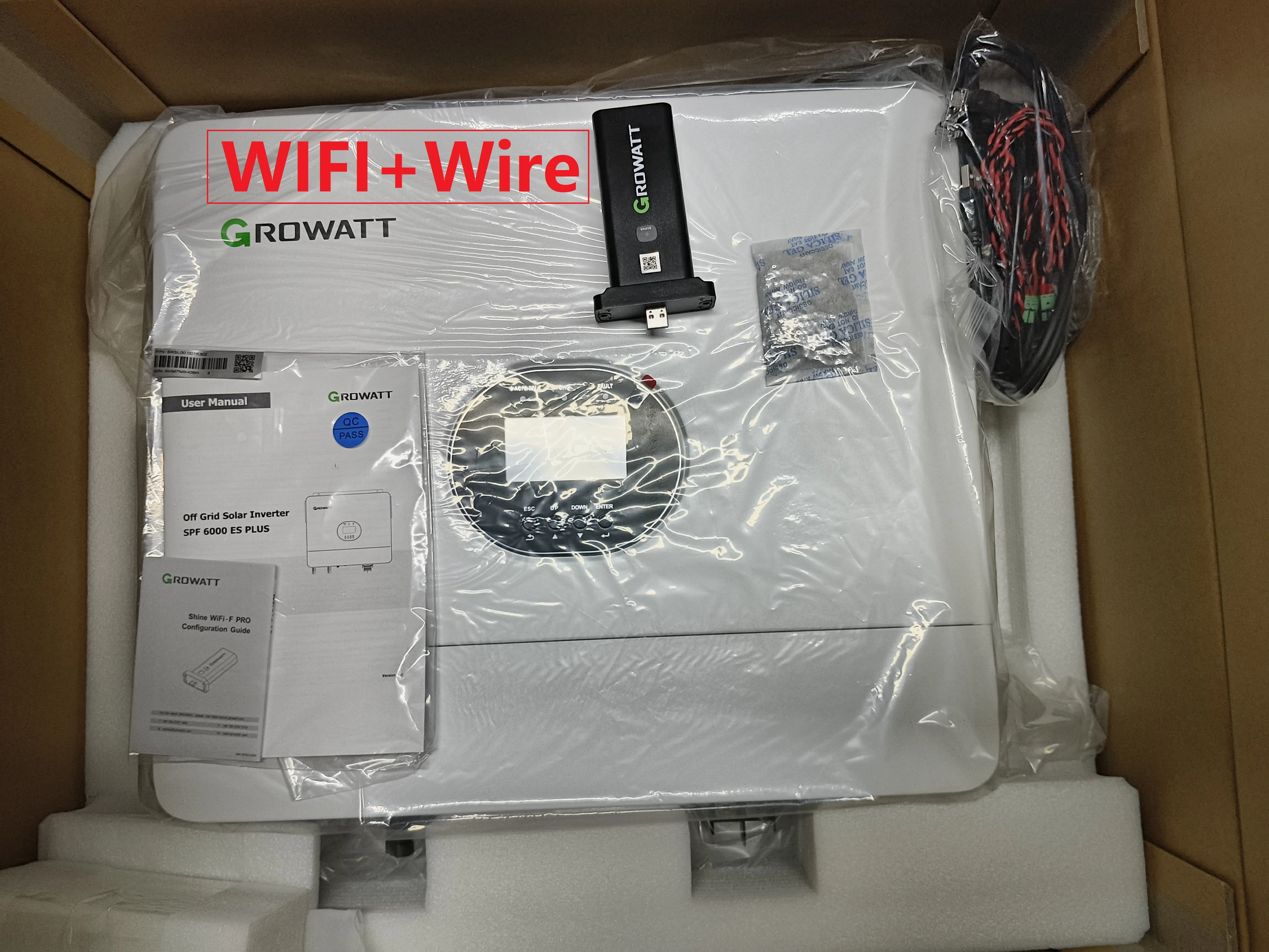 6000 Вт SPF6000ES плюс двойной MPPT автономный инвертор с Wi-Fi для солнечной системы пыленепроницаемый фильтр суровых условий