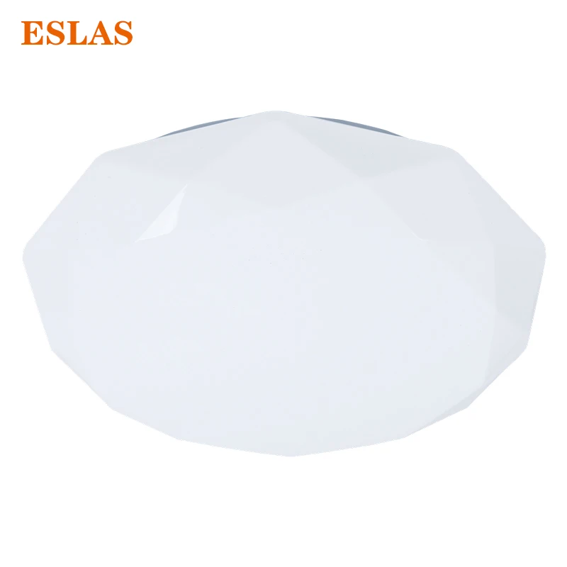 Eslas Custom Steel Base PMMA Cover IP20 Driver Included Motion Sensor Dimmable Wifi Smart LED Ceiling Lamp for Residential