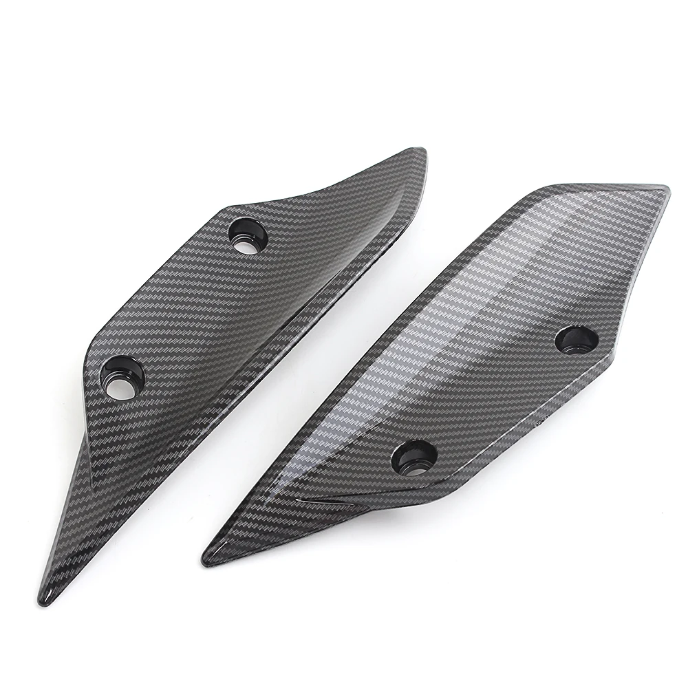 Front Aerodynamic Side Wings Trim For BMW S1000RR 2009 2010 2011 2012 2013 2014 S 1000 RR S1000 RR Windshield Fairing Wing Cover