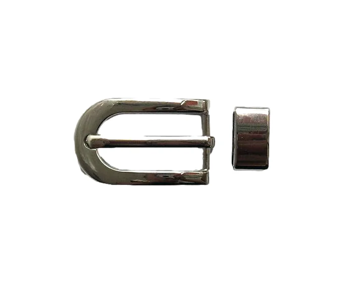 China supply fashion custom silver pin buckle belt buckle for shoes