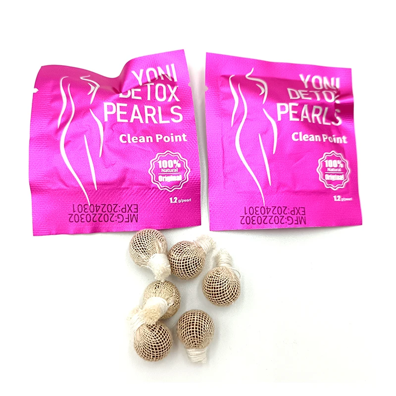 Top original vaginal detox product without tampon womb vagina pearl yoni pearls set with factory price
