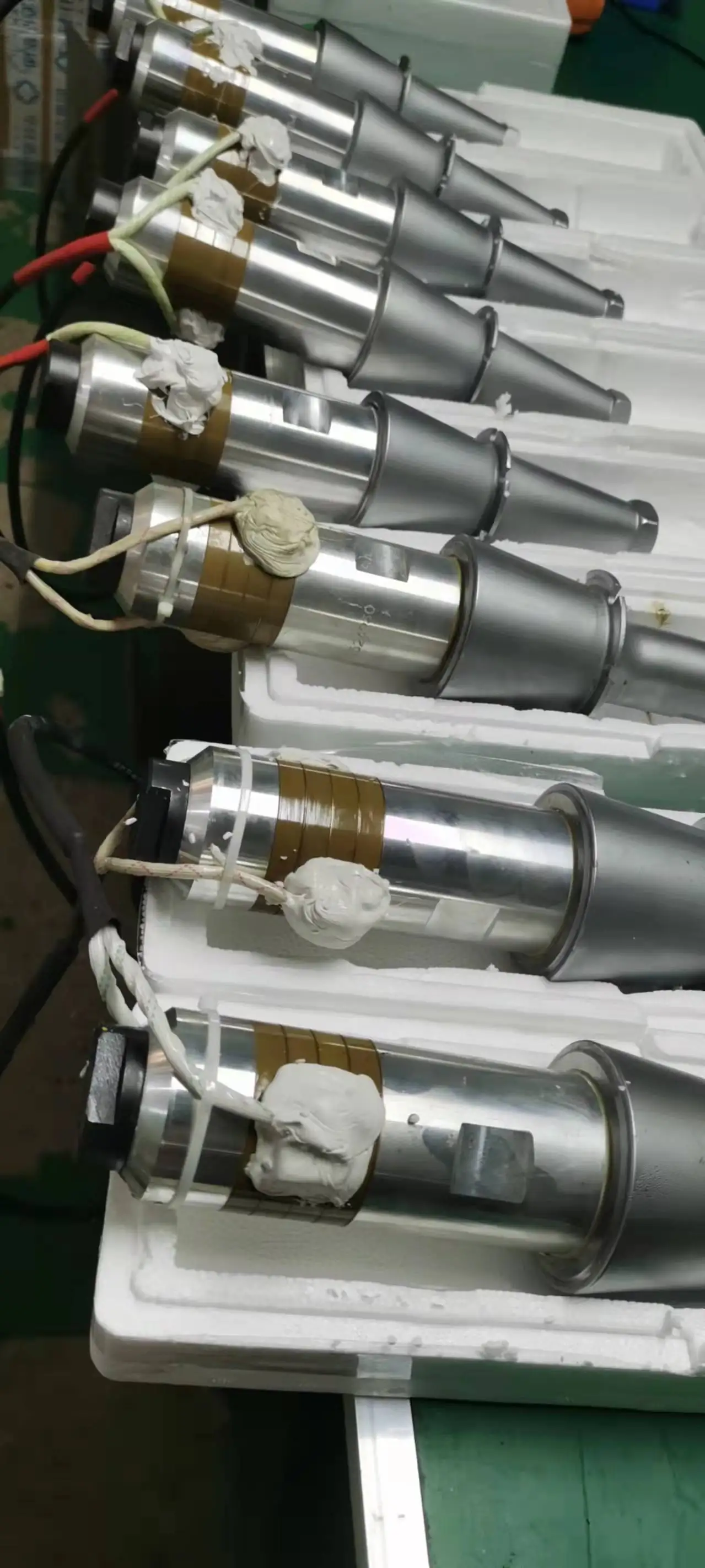 High power Ultrasonic Welding Transducer with Titanium Booster