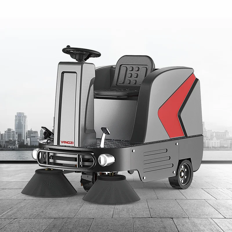 Hot Sale Electric Ride On Road Floor Sweeper Street Cleaner Industrial Vacuum Sweeper Machine