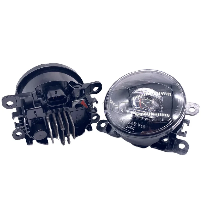 Foglamps Led Drl 4 Led Fog/Driving Lights For Kia Sorento 16-18 Jeep Compass Foglight Mobil All New Terios Hyundai Accent