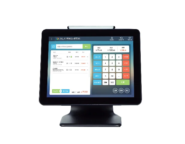 Оптовая цена 15 .6 дюймов 2 + 32 ГБ Pos кассовый аппарат POS различные Розничные кассовые сценарии все в одном системы