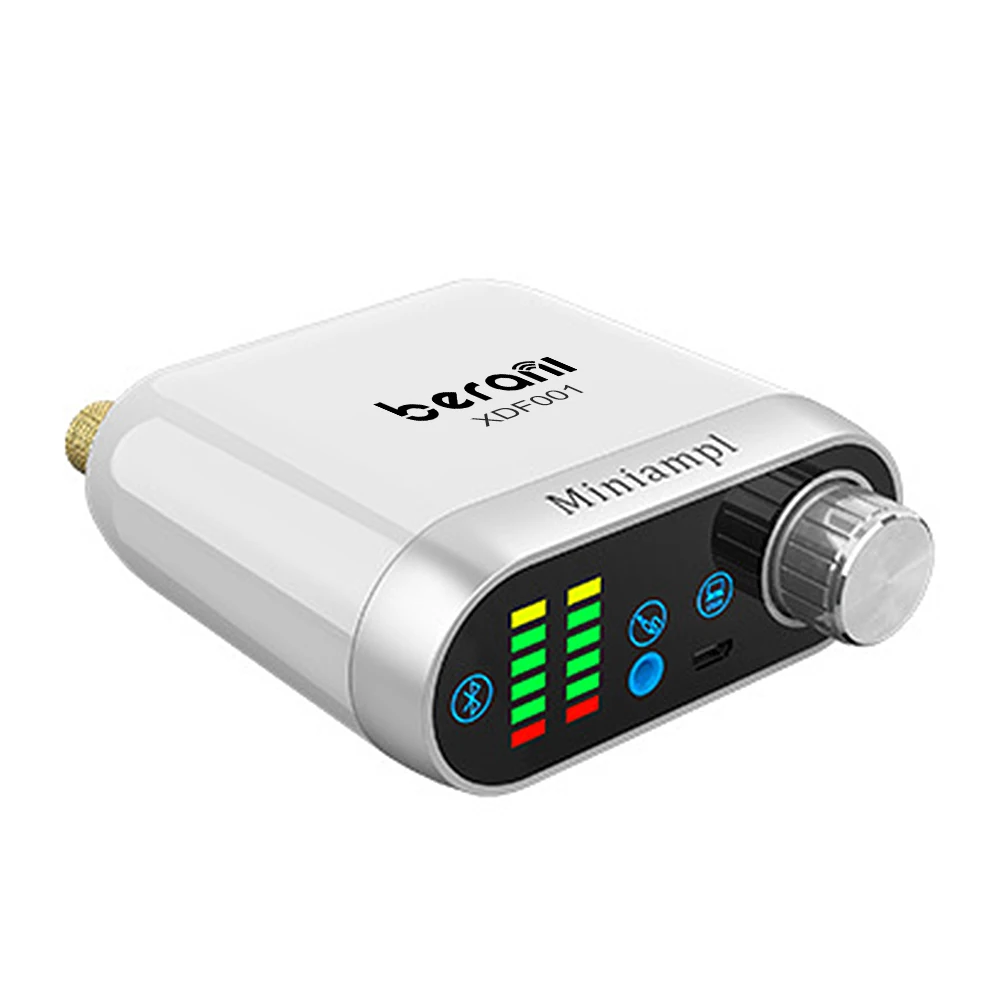 XDF001 New Arrivals 2 Channel BT 5.0 Mini Wireless Audio Power Hifi Stereo Speaker AMP for Home Berani Power Amplifier