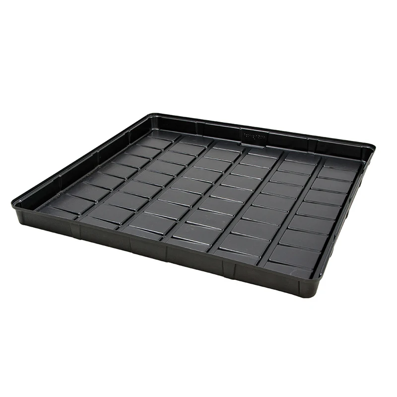 OEM Microgreens Growing Tray ABS ebb and flow tray black flood tray