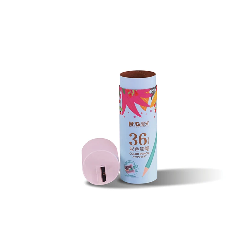 Cylinder Neck Tie Box Packing Long Packed Print Perfume Shape Water Pencil Shaped Boxes