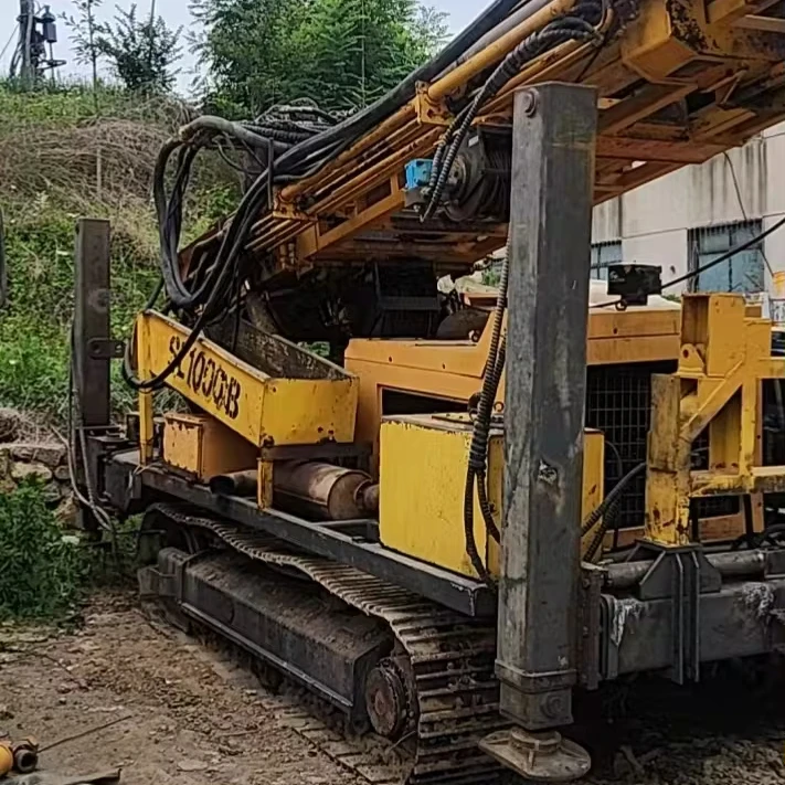 Zhengyuan SL1000S подержанный гусеничный гидравлический буровой станок с глубиной 1000 м