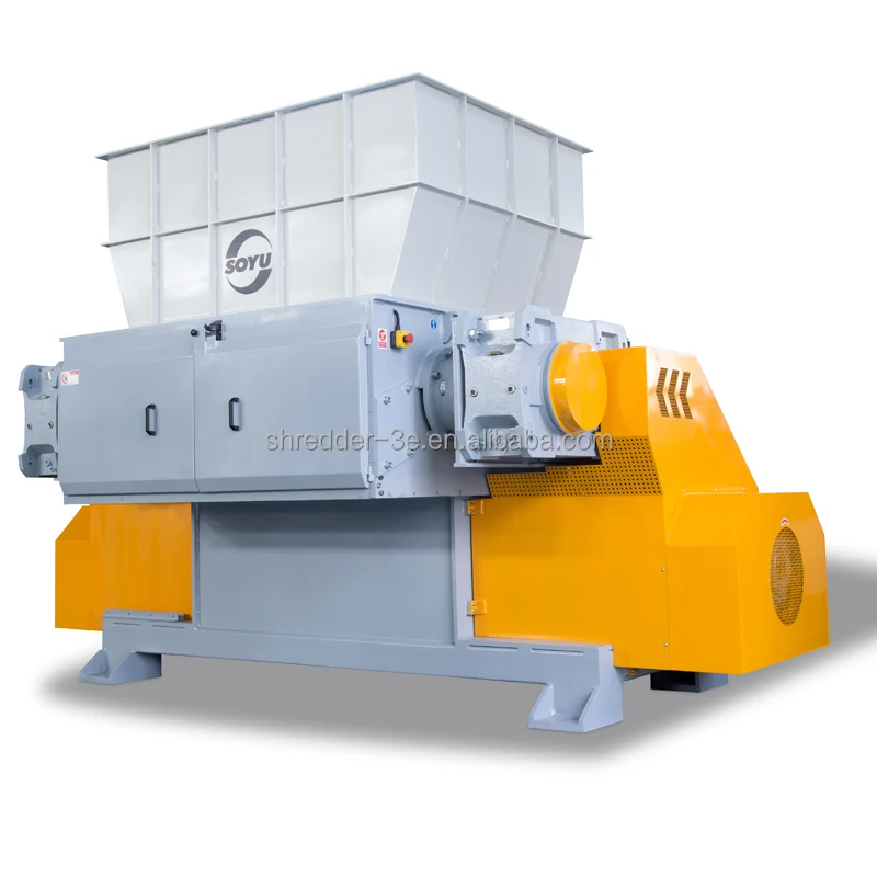 Custom Wood Plastic Shredder Single Shaft Crusher Plastic Crusher Machine For Sale