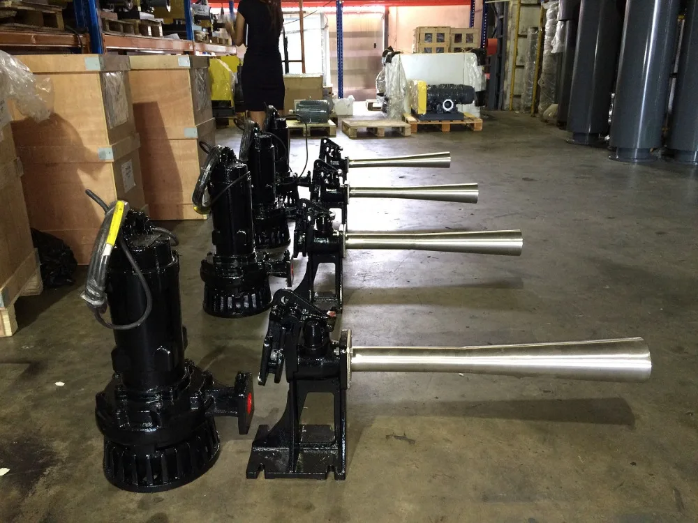 High efficiency Intensive mixing noise-free submersible jet aerator