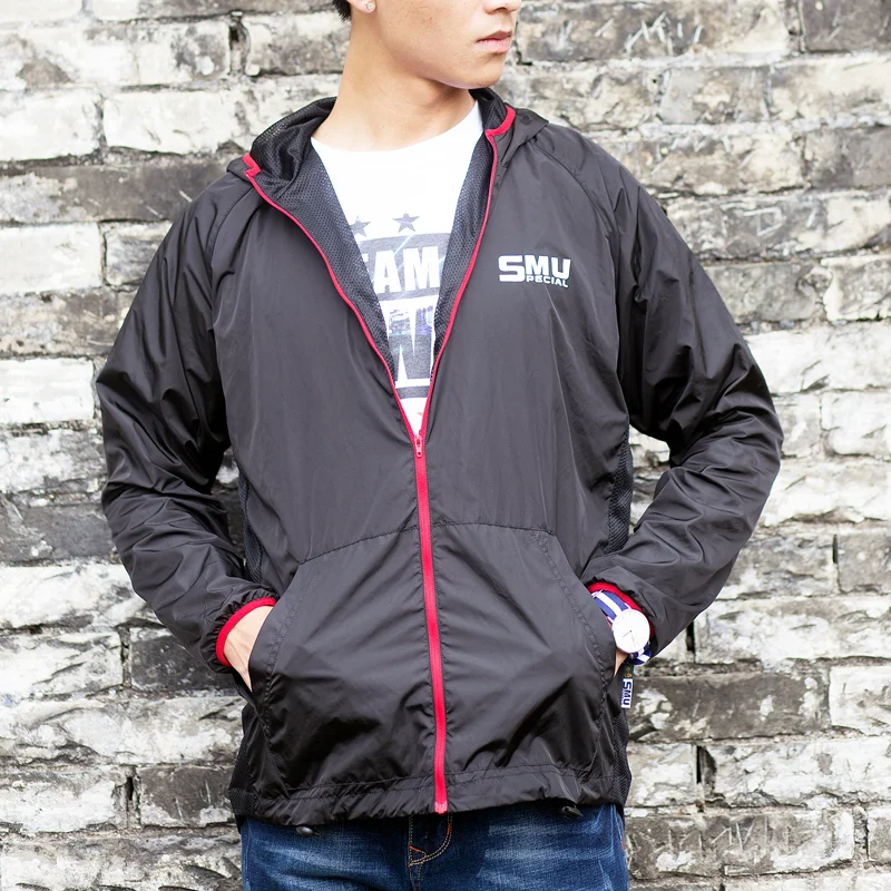 Customize Windbreaker Zipper Logo Printing New Design Logo Long Sleeve Plus Size Zip Up Waterproof Jacket