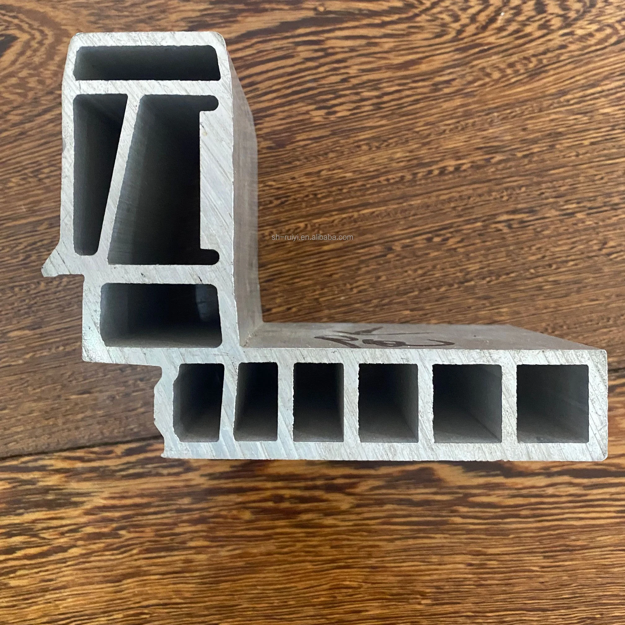 Профиль большого размера en aw 6063, промышленные алюминиевые профили для строительства