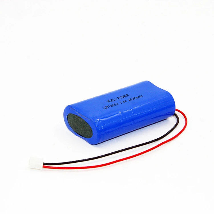 7.4V 2600mAH 18650 2S1P Battery Pack With PCM For Cash Register
