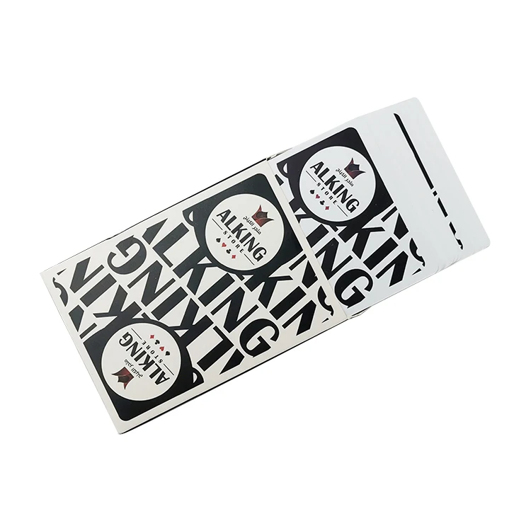 Custom Printed Wholesale PVC Plastic Board Game Printing Waterproof Poker Playing Card