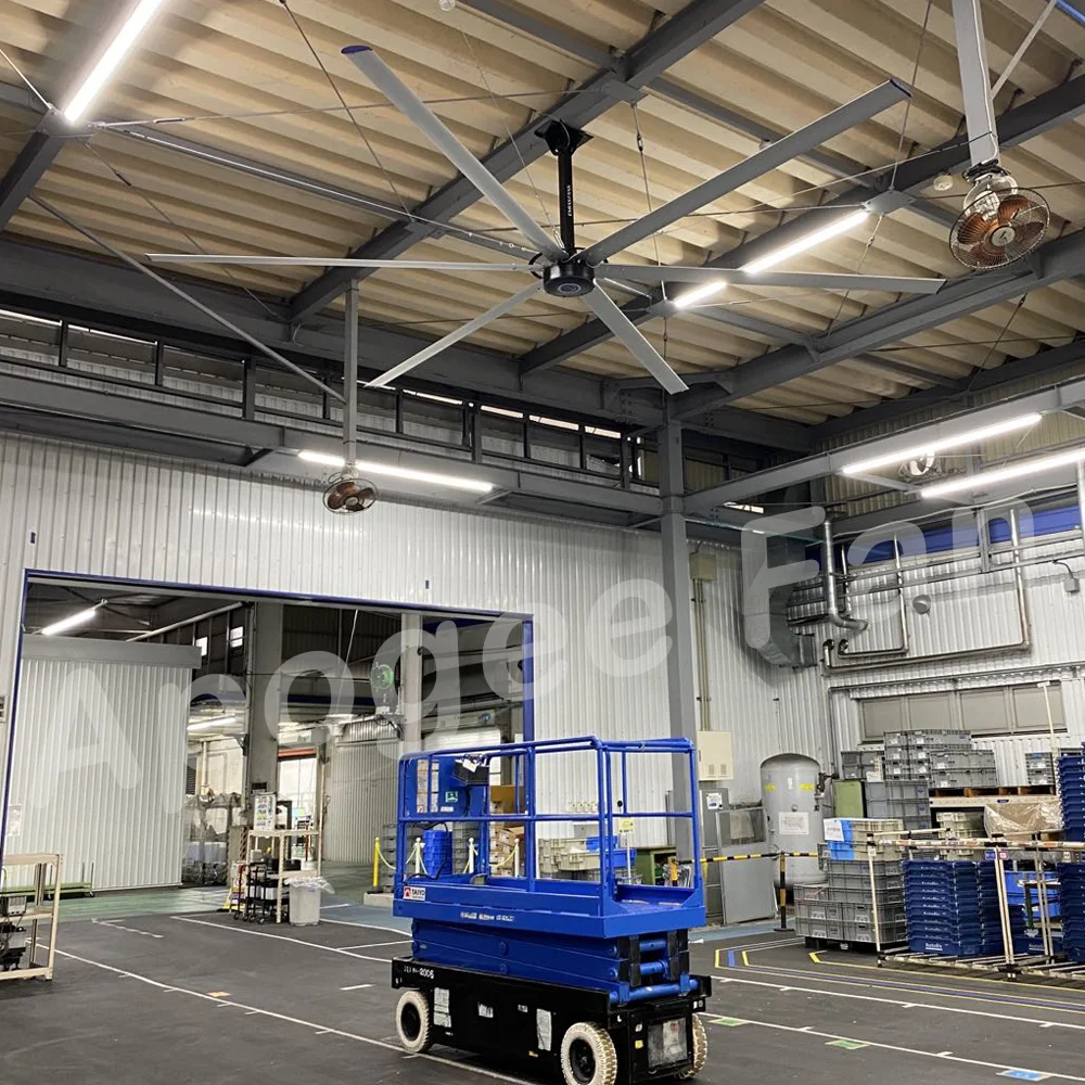 Apogee 10ft large size industrial ceiling fan with pmsm motor price