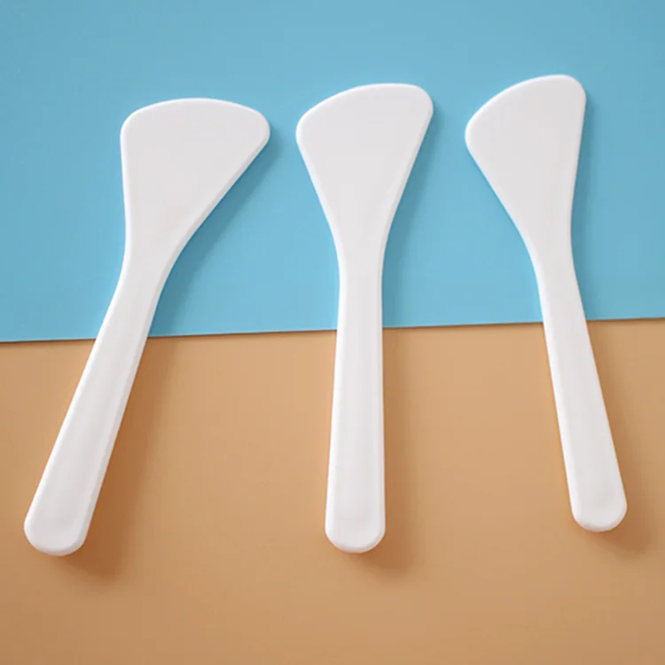 Оптовая продажа, 82 мм, лопатка для макияжа, маленькая Косметическая ложка для макияжа, для макияжа
