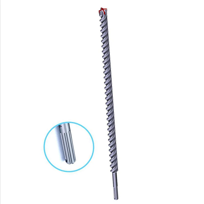 Masonry Drill Bit Set with Carbide Tip for Concrete and Brick