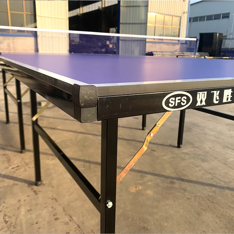Manufacturer Good Quality Training Indoor Customized Logo Color Pingpong Tennis Table