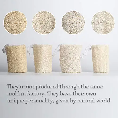 oem low price organic natural spongentle deep cleansing body bath shower soft hand organic loofah sponge