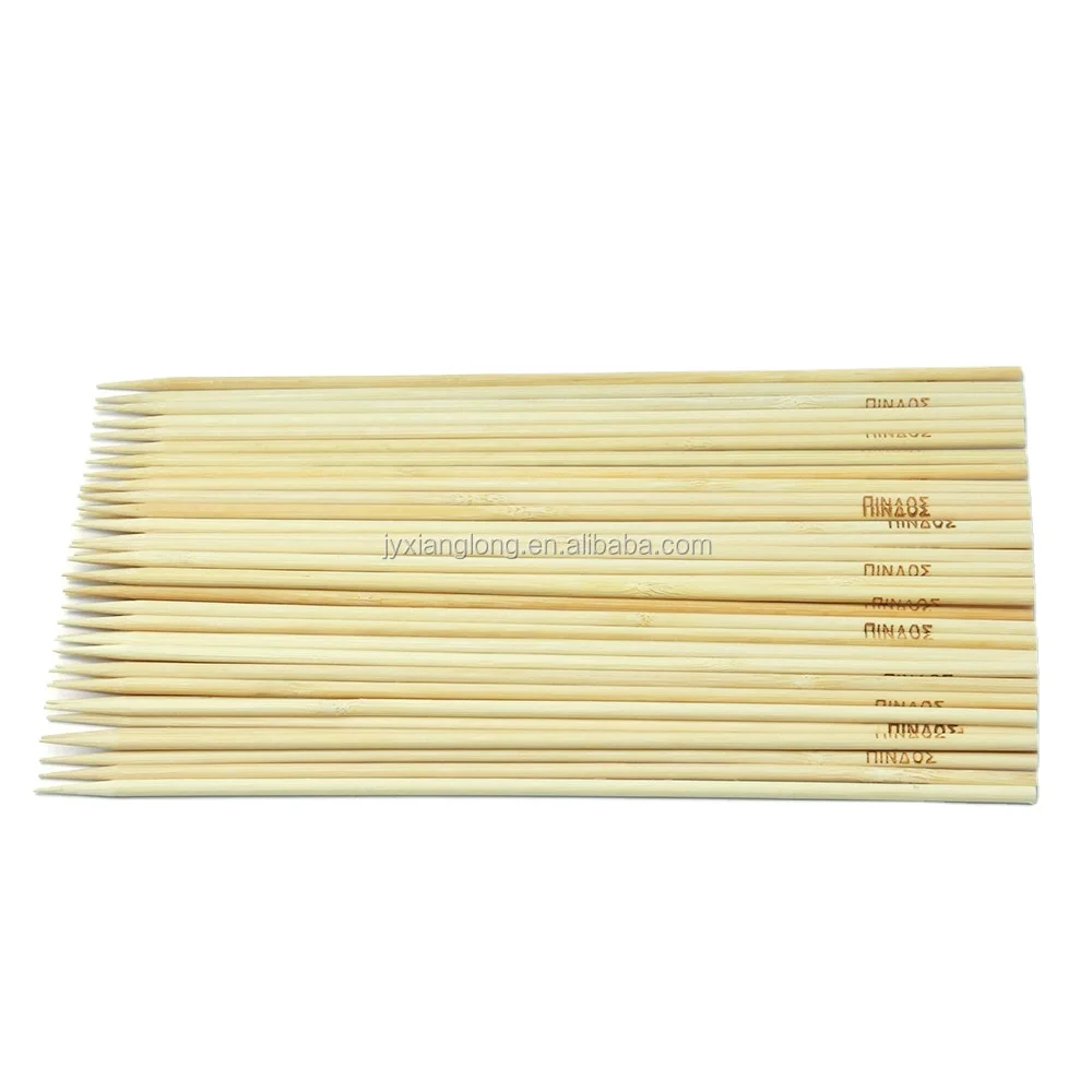 Round  Square Bamboo Thai Satay Skewer Direct From Factory Price