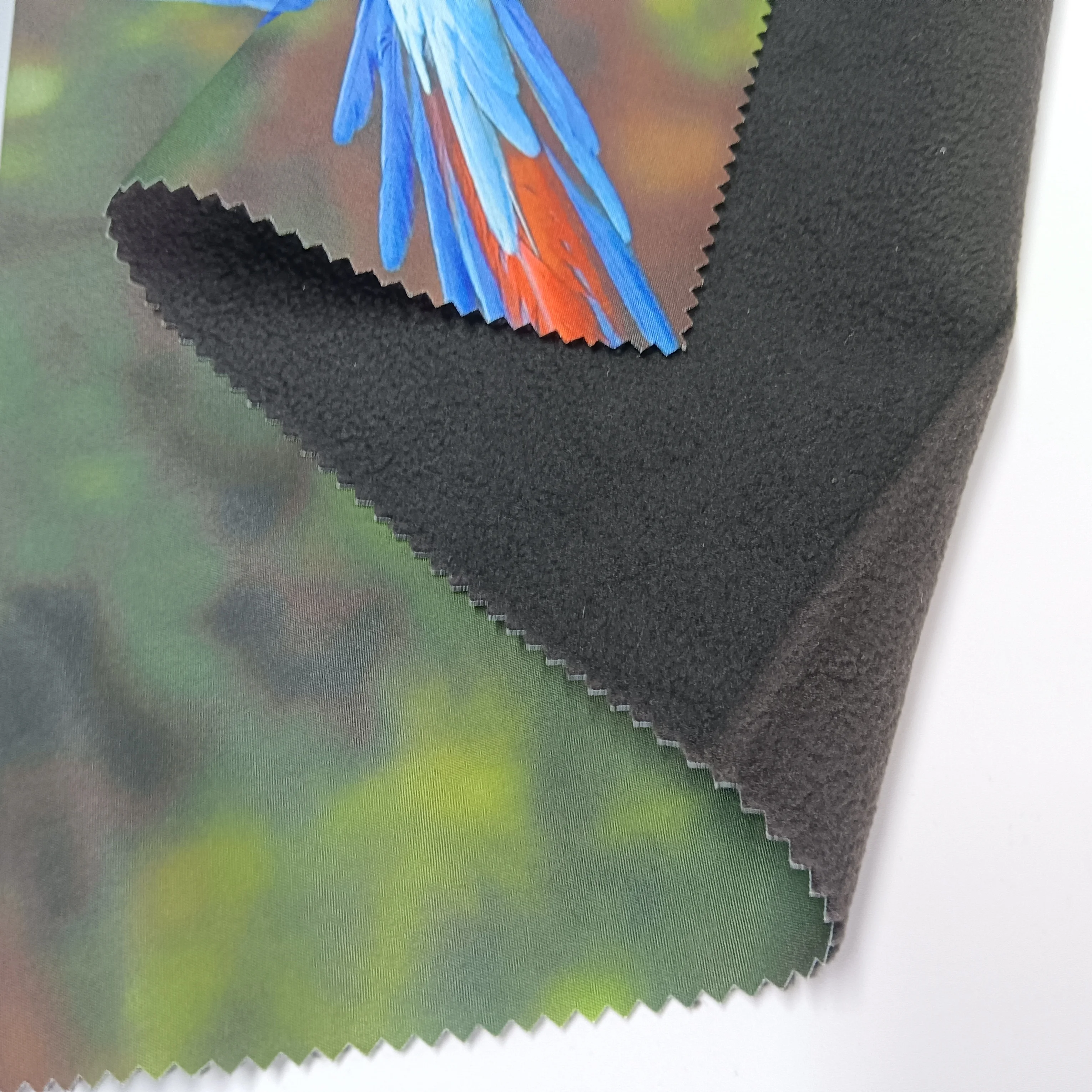 Digital printing 4 way stretch  warm  waterproof polar fleece polyester for overcoat fabric