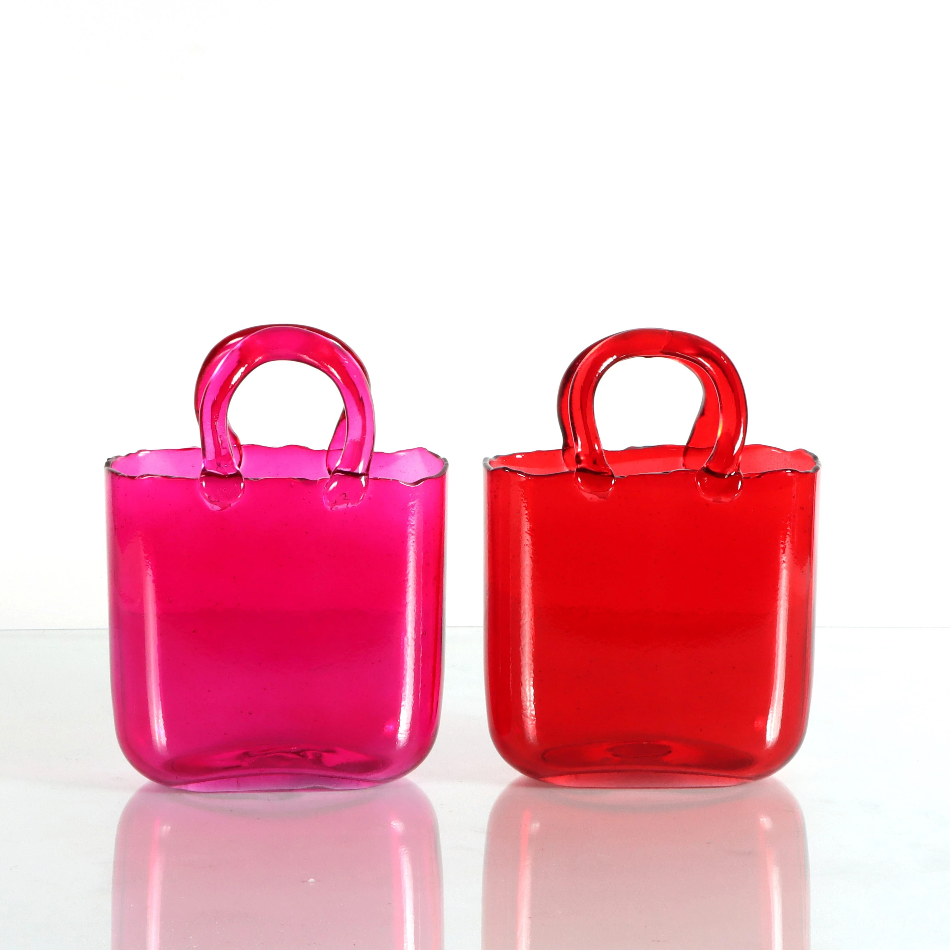 High Quality Art Colored Glass Modern Bubble Cheap For Wedding Cetrepieces,Home Decor Handbag Flower Vase