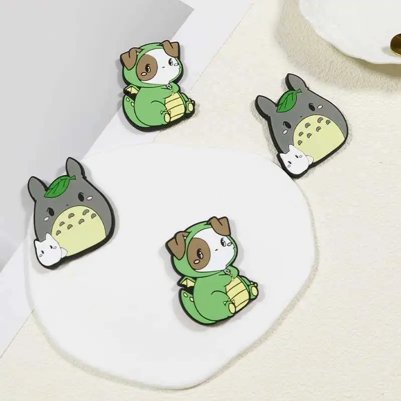 2024 custom 3D pvc refrigerator magnetcute decorative magnetic cute Hamstercartoon printed fridge magnet custom logo