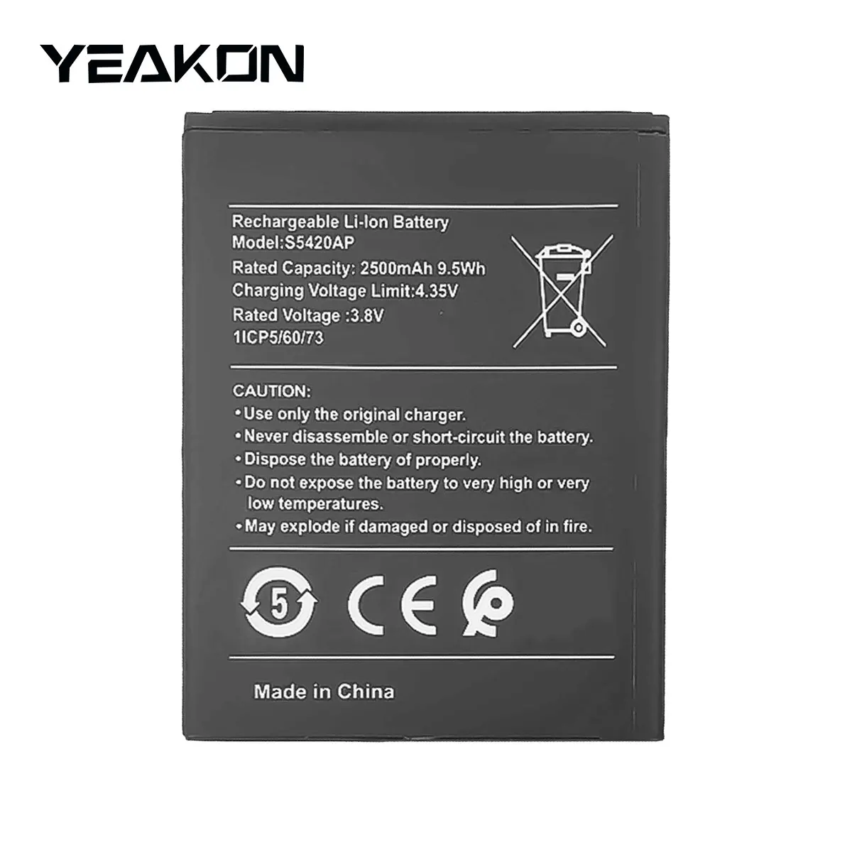 Original mobile phone battery replacement S5420AP for Nokia C1 TA-1165 3.8V 2500mAh battery