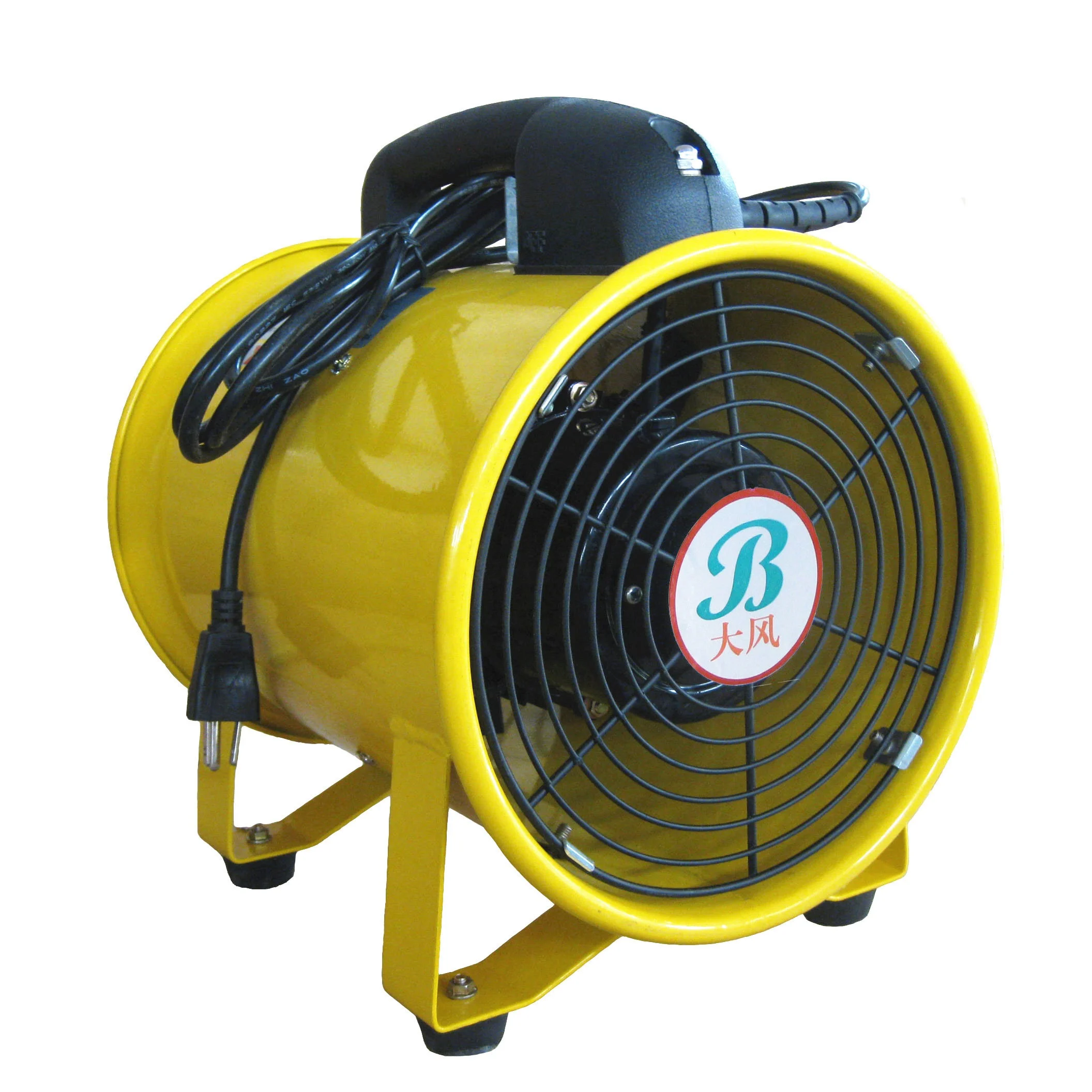 2020 Single phase AC electriciy 200mm 300mm industrial ventilation fan Axial Flow Fans portable blower for exhaust flexible duct