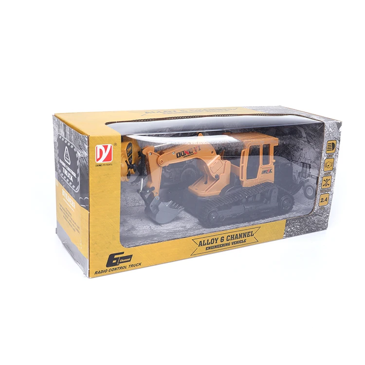 
Construction Vehicles Toys Remote Control Excavator Alloy Digging Head With Light And Music 