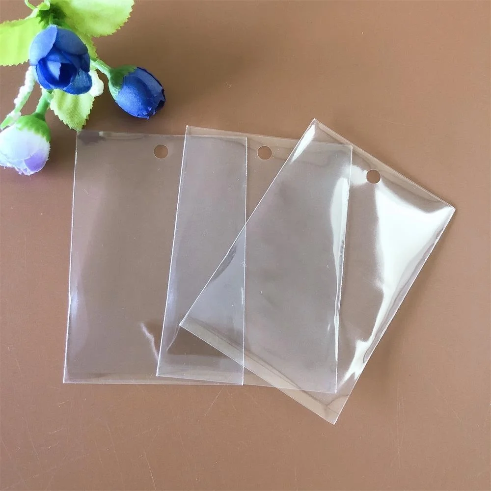 Wholesale garment accessory  transparent plastic opp bag for Clothing Hang Tags