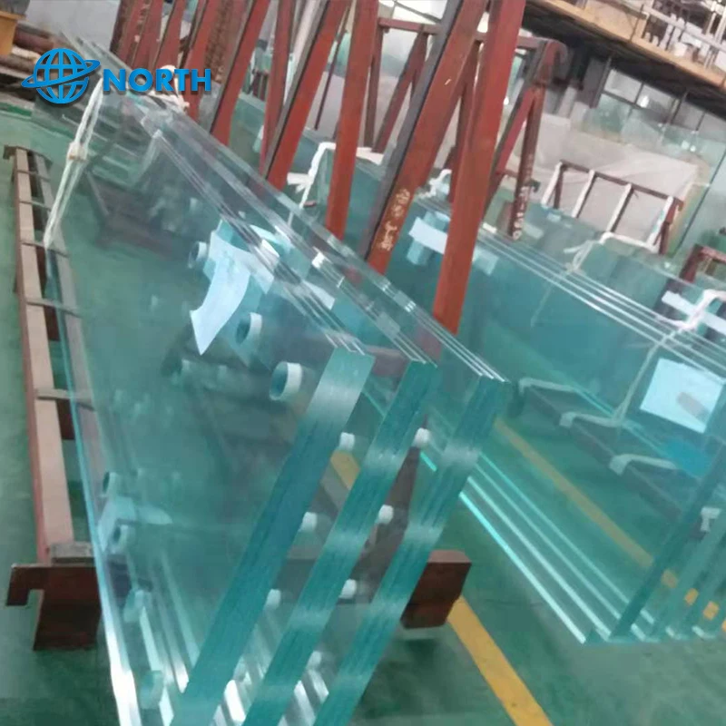 OEM manufacture supplier of customized 10mm 8mm thick tempered laminated safety glass