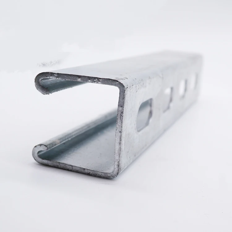Customized Powerful Metal Uni Strut System Galvanized Steel C Channel
