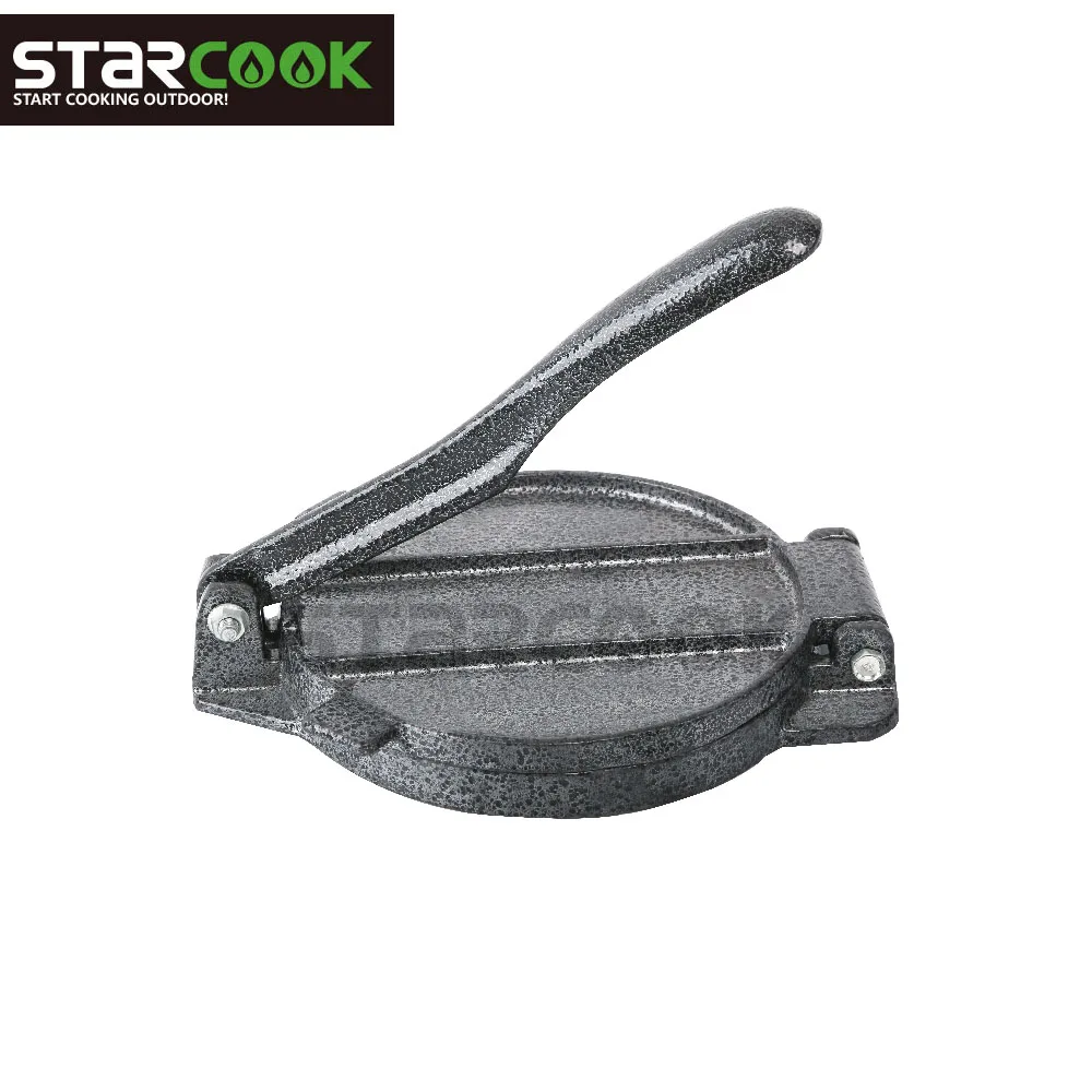 Чугунный неприлипающий пресс для тортильи с покрытием, десертная утварь, наборы посуды для кухни, инструменты