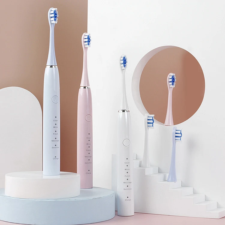 2023 Amazon Oral Rotary  Electric Toothbrush Rechargeable Oscillating Electric Toothbrush